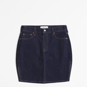 Abercrombie & Fitch Blue Mini Pencil Skirt for Casual Work